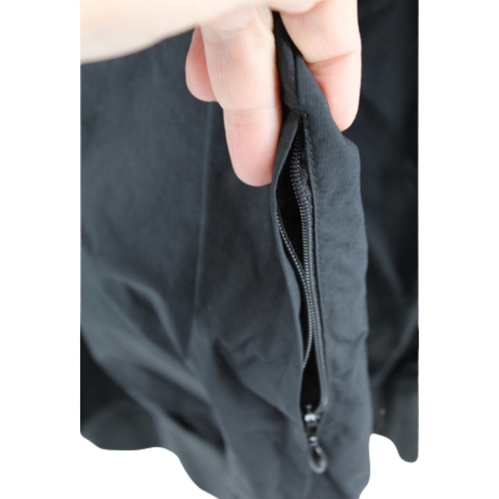 Nike Golf Windbreaker Jacket Mens XL Black Pullover Swoosh Athletic Lightweight - Picture 5 of 6